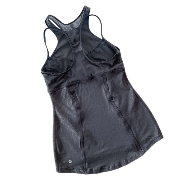 Lululemon Pedal Pace Tank Top Dream Catcher Embossed Black - Picture 8 of 13